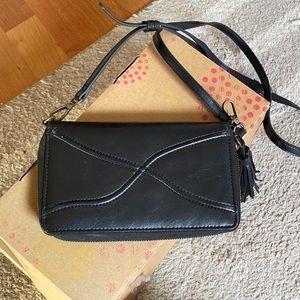 Save the Girls horizontal cellphone clutch / crossbody bag